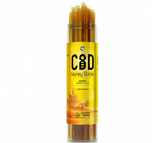Diamond CBD-Infused Honey Sticks